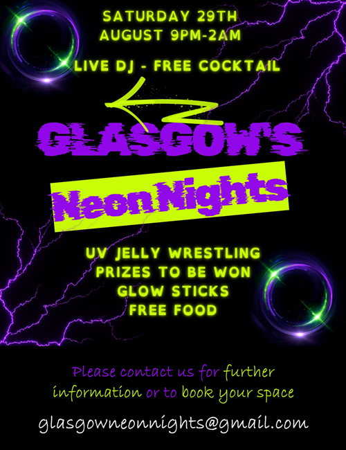 Neon Nights Event Text